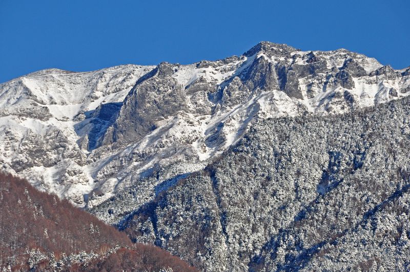 winter seen from the rooftop